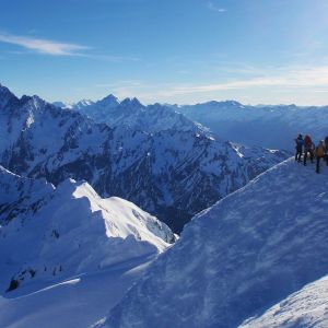 peak climbing